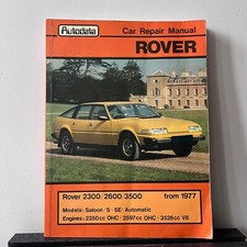 Car Repair Manual: Rover