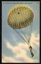 AK American Paratrooper After Jump