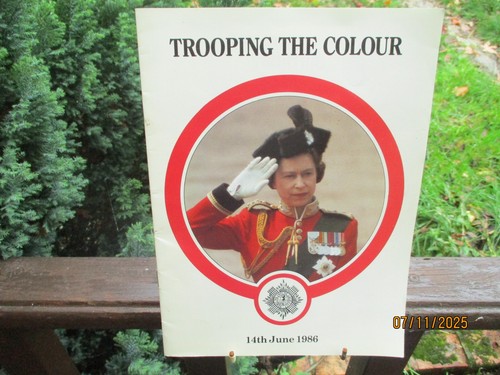 Trooping the colour official - trooping,