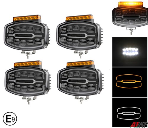 Roof led spot - 10", flashing