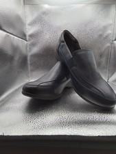 evans ladies blue extra wide slip on shoe size 7 EEE 4456