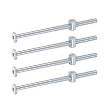 4Pcs Bed Frame Bolts M6 x