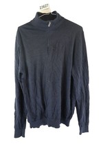 REISS Blue Merino Wool Jumper