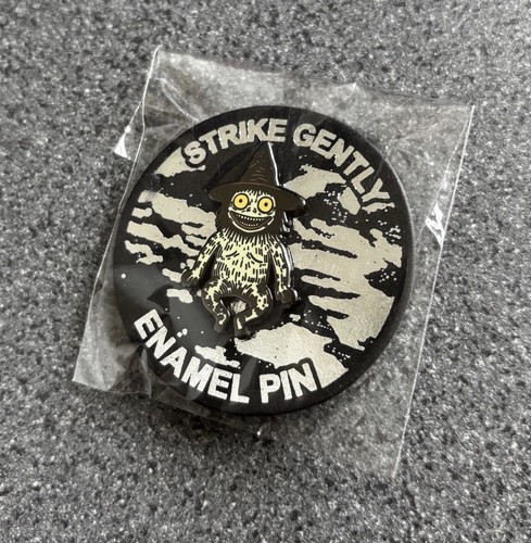 Strike gently enamel pin badge - strike,