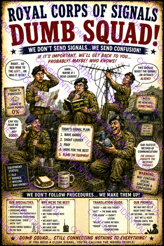 Royal corps signals british - corps,