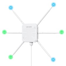AX3000 WiFi 6 Range Extender Booster Outdoor IP67 Weatherproof up to 256 Devices