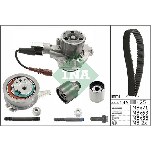 Timing belt water pump - &,