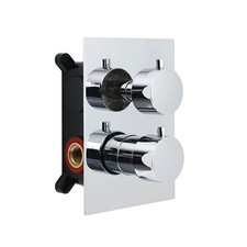 Bathroom Chrome 3 Ways Switch