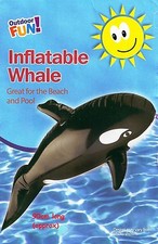 Kids Inflatable Whale Black