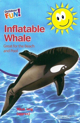Kids inflatable whale - inflatable,