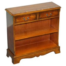 VINTAGE BURR YEW WOOD OPEN