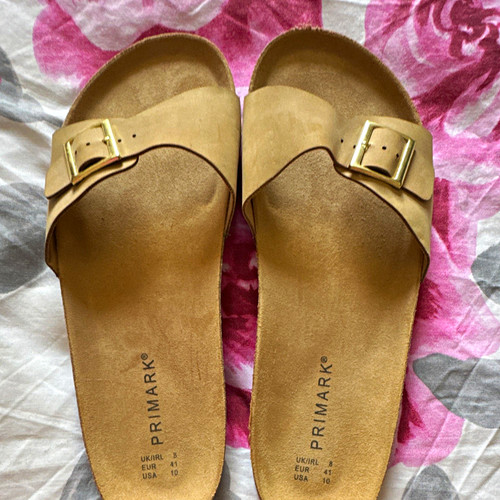 Primark women beige slider - primark,