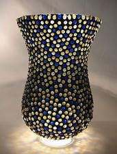 Bohemian jeweled glass pebble - bohemian,