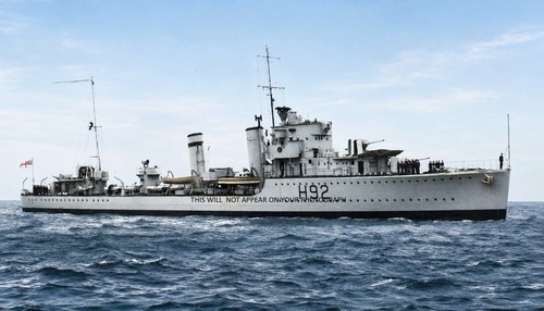Royal navy class destroyer - royal,