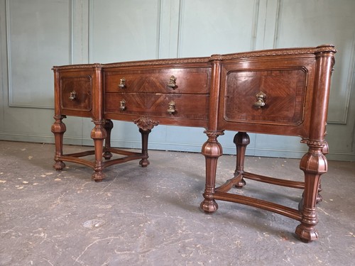 Large antique mahogany server - antique,
