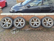 18" BOLA B1 ALLOY WHEELS AND