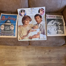 Royal wedding - The Sun July 30th 1981 issue, Souvenir supplement + Christening 