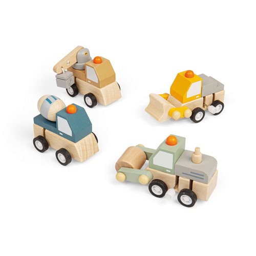 Bigjigs toys wind trucks - bigjigs, 2