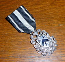 Enamel & Silver Worshipful Carpenters Medal, William Comyns & Sons, London 1988