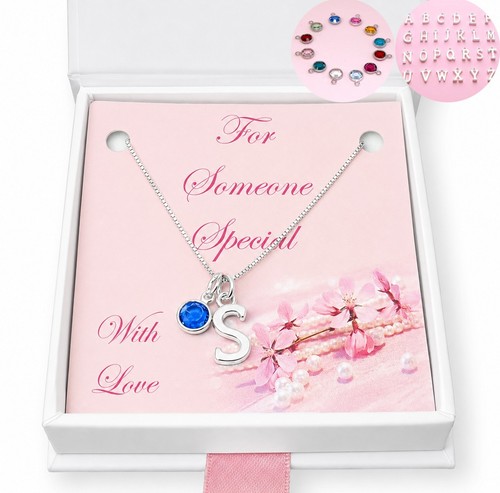 Necklace with letter and - letter,
