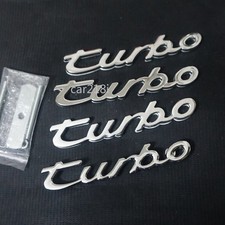 New Silver Chrome turbo Metal