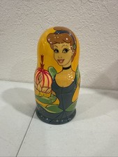 Disney Collectible Painted Cinderella Nesting Dolls. Unopened