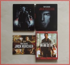 JACK REACHER - BLUFANS EXCLUSIVE SLIPCASE BLU-RAY STEELBOOK * OPEN - READ !!!
