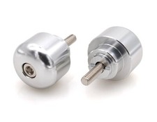 Chrome Bar Ends To Fit Honda CBR600 900 1000 VTR Bar End Weights Pair Motorcycle