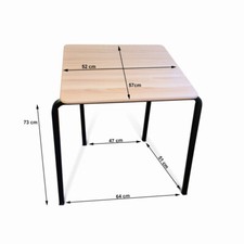 Exam Study stacking stackable Classroom school student training table desk adult