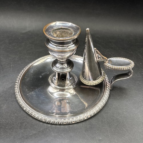 Candlestick silver plate - candlestick,