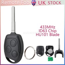 3Button Remote Key Fob ID63