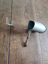 Antique Wooden Stereoscope Viewer Handle plus circa 80 stereoscopic glass slides