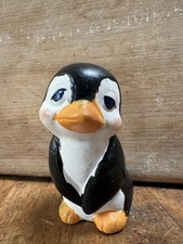 Vintage Ceramic Penguin Ornament.