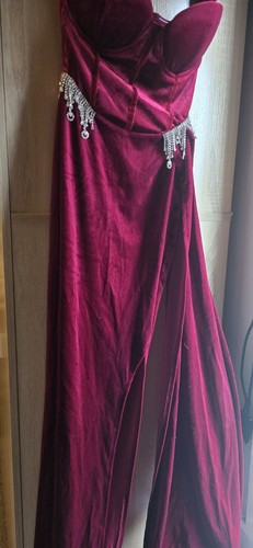 Vintage velvet dress - vintage,
