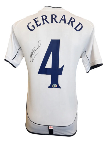Steven gerrard signed england - steven,