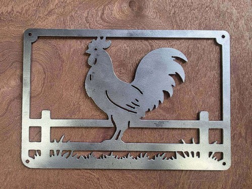 Chicken fence metal - fence,