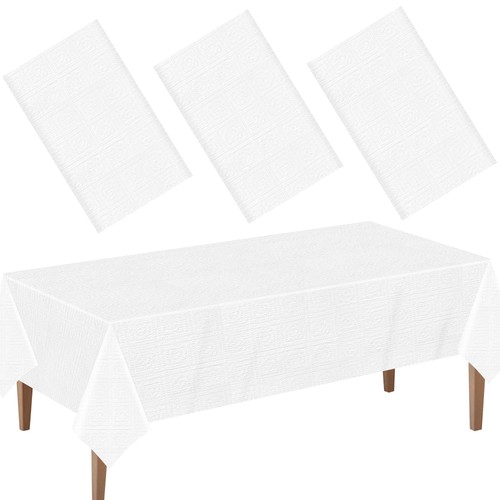Pack white tablecloths - white,