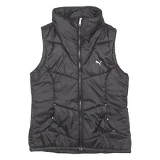 PUMA Womens Puffer Gilet Black