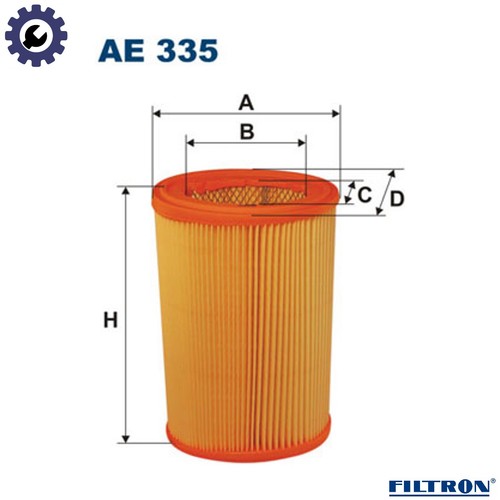Air filter 335 for peugeot - 335,