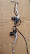 YAMAHA GRIZZLY 125  HANDLE BAR BRAKE LEVER AND BRACKTS WITH SWITCHES