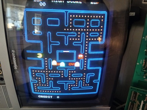 Arcade pacman pcb