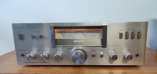 Sony 313 integrated stereo - sony, ta-313
