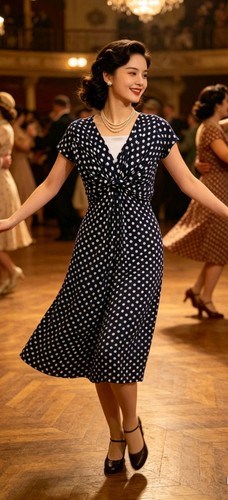 Vintage 1940s 1950s style - vintage,