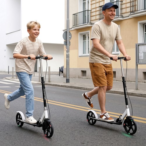 Foldable scooter 8 - foldable, w/