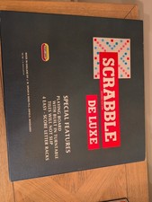 Scrabble de Luxe Board Game