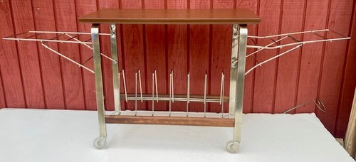 Vintage wood top record - wood,