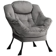 Armchair Chairs Living Room Reading Chair Velvet Armchair Bedroom...