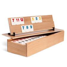 WOODTASTIC Rummy Wooden Game