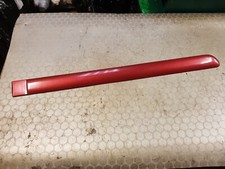 02 Peugeot 307 Rear Door Trim Red EKQD Driver Side Right Moulding