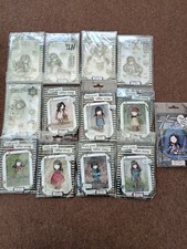 13 Santoro Gorjuss Stamps - 5 Clear Acrylic and 8 Grey Rubber